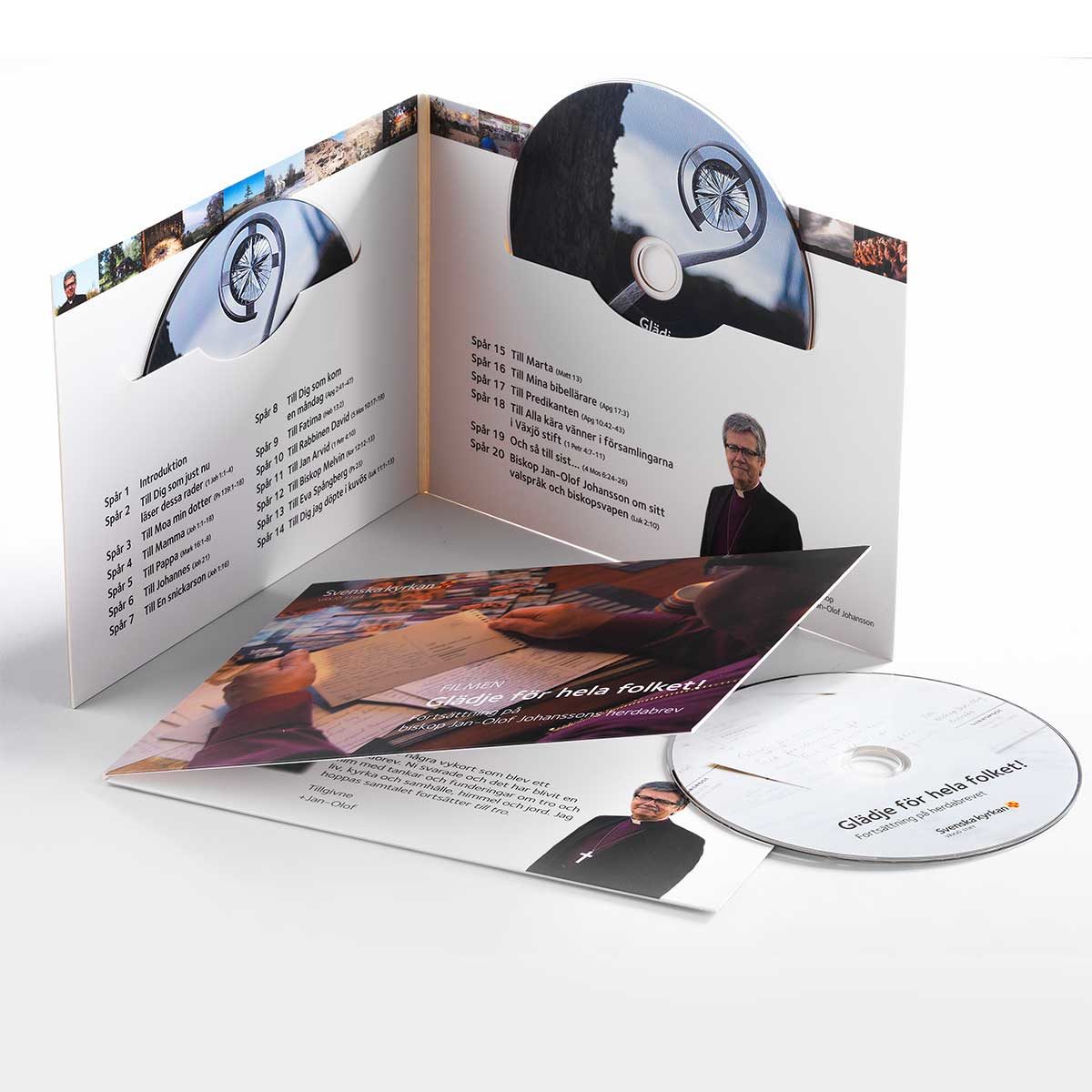 DVD + 4-sidig DVD digifile